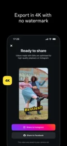 Edits, an Instagram app